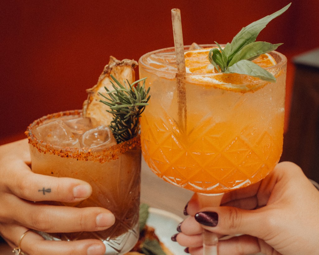 Expertly crafted cocktails at Ember & Ash, where tradition meets innovation to ignite your senses and elevate your evening at ESH Hotel Nosara.